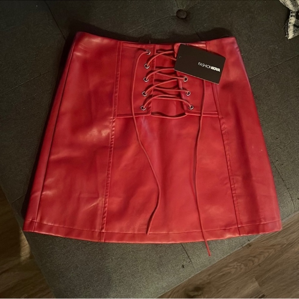 Red Skirt - Fashion Nova